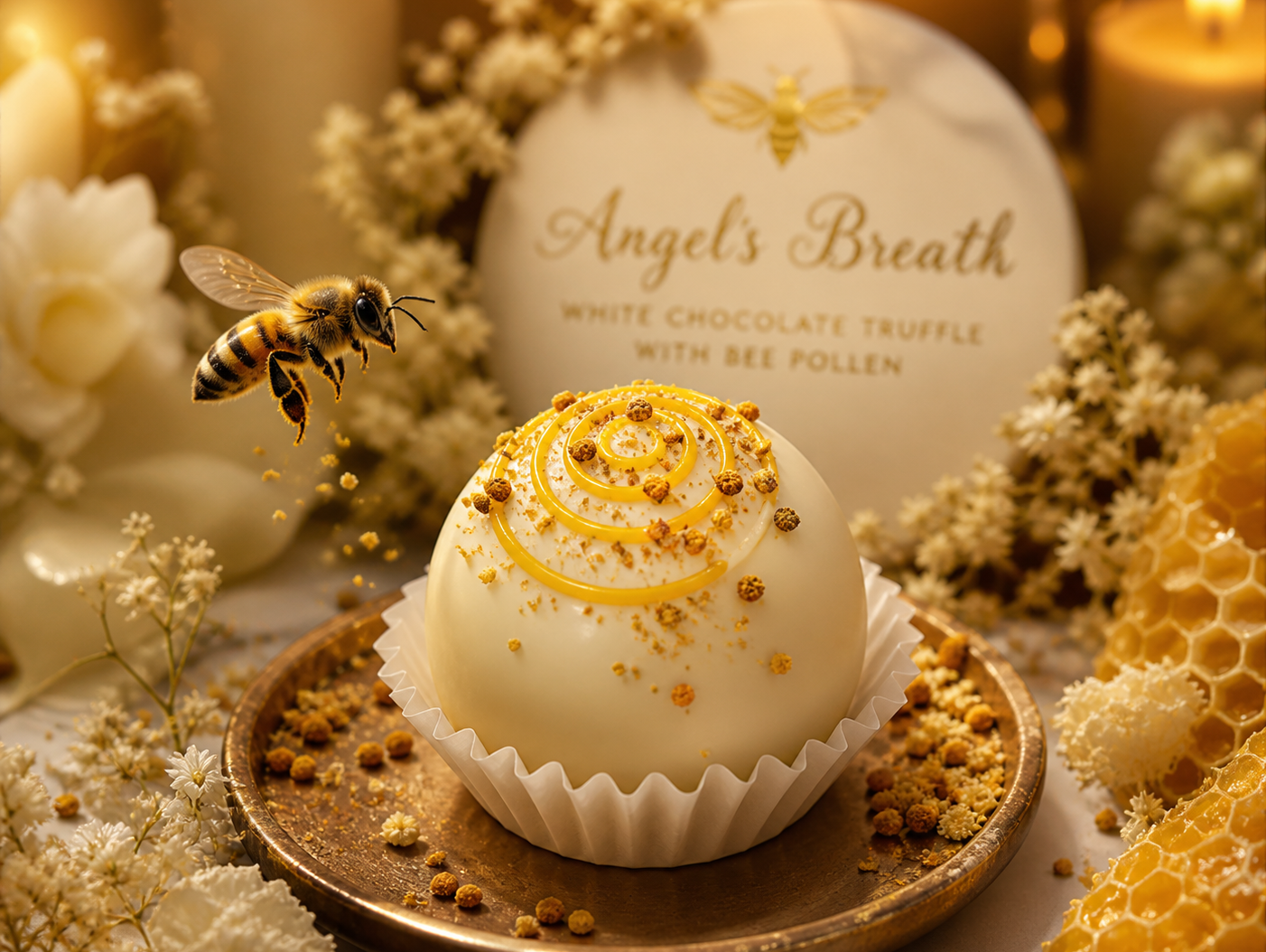 Angel's Breath, the Bees of Spring, and the Comfort of Lemon & Bee Pollen - May 2026