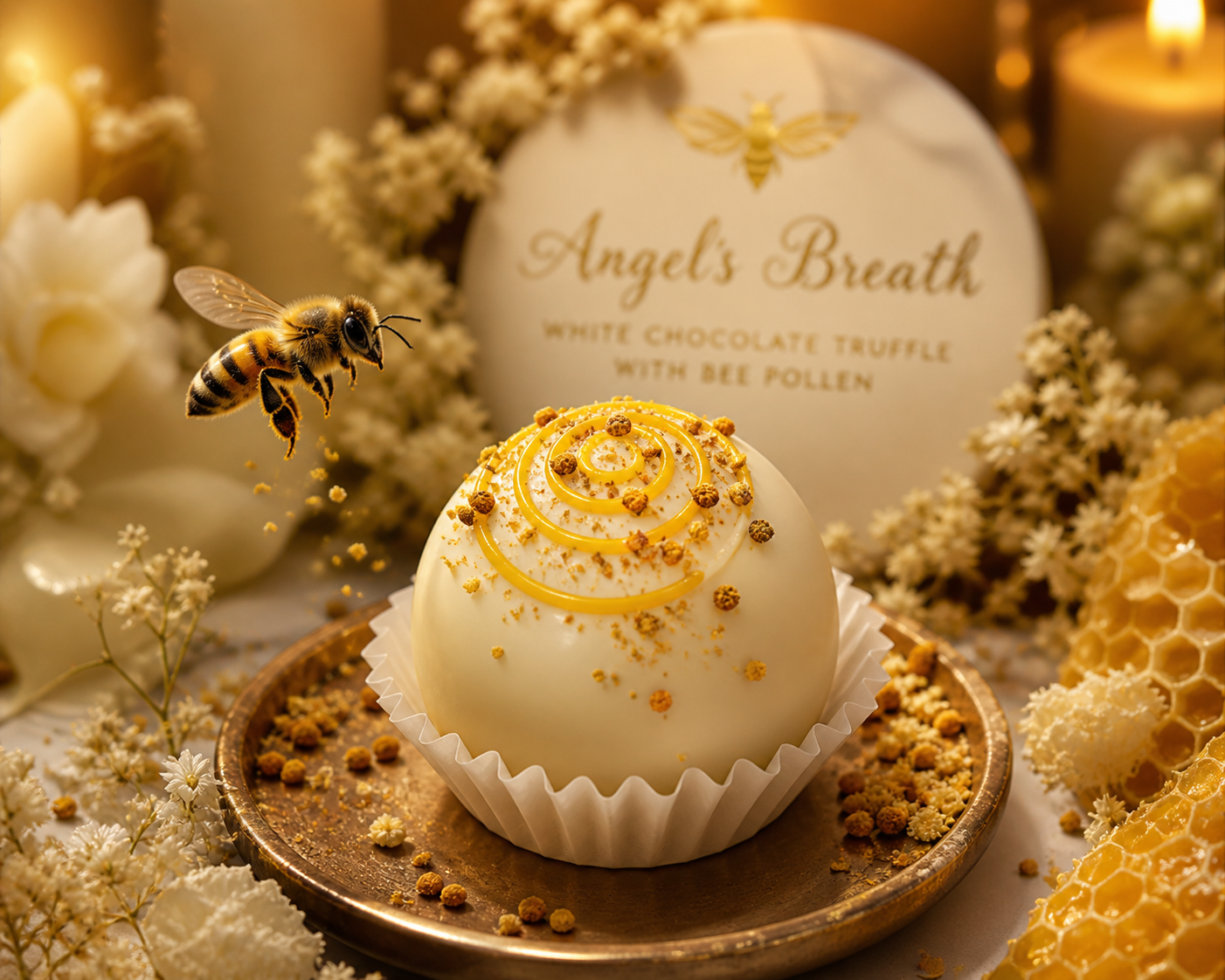 Angel's Breath, the Bees of Spring, and the Comfort of Lemon & Bee Pollen - May 2026